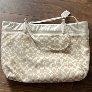 Coach tote bag